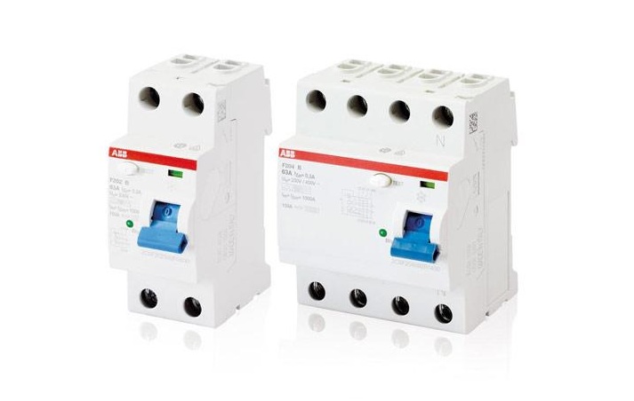 CẦU DAO TỰ ĐỘNG Chống Dòng rò  - aptomat RCCB ABB 2P 2CSF202006R1250, 25A, 30mA